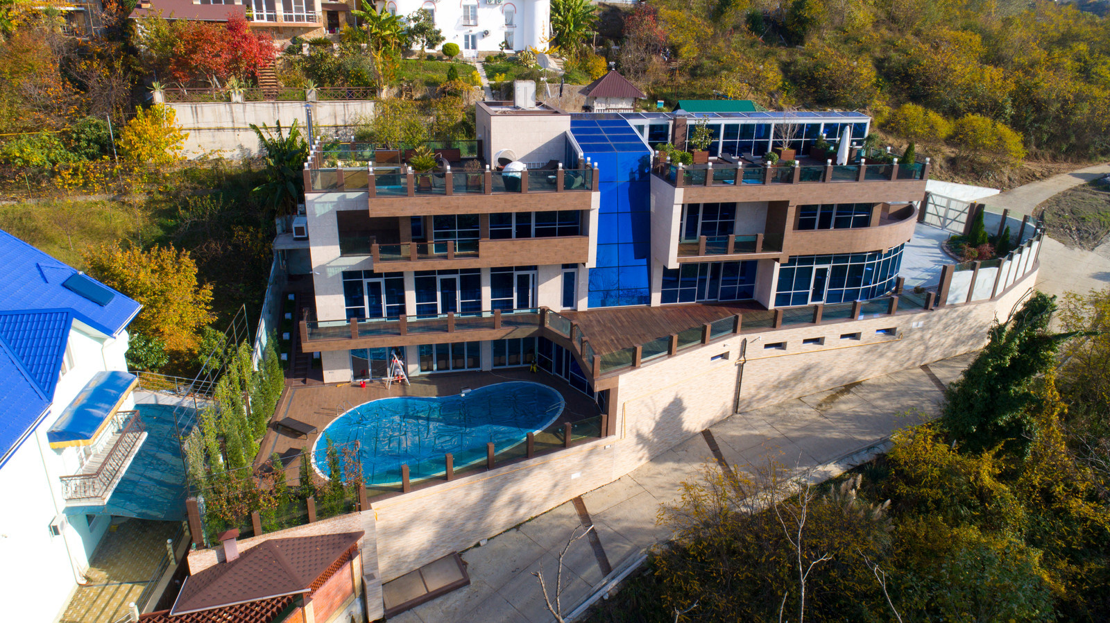 Обложка проекта: загородный дом в Хосте