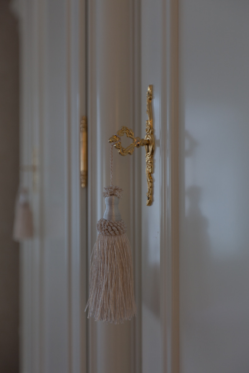 Ар-деко и лавандовое настроение на 130 кв.м.