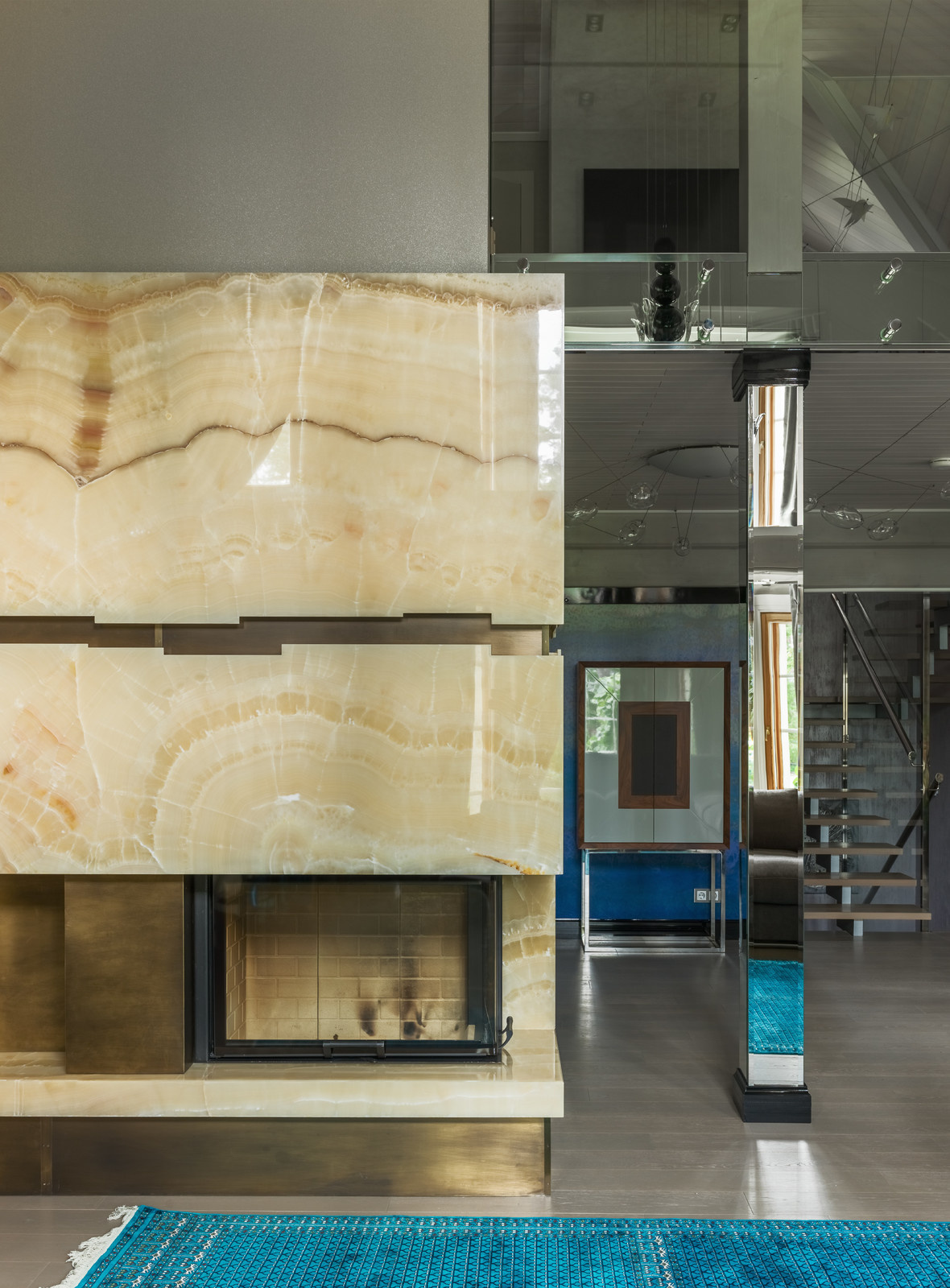 Houzz тур: Дом на горнолыжном курорте с двусветной гостиной и СПА