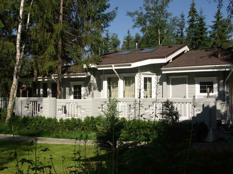 Баня в доме из клееного бруса