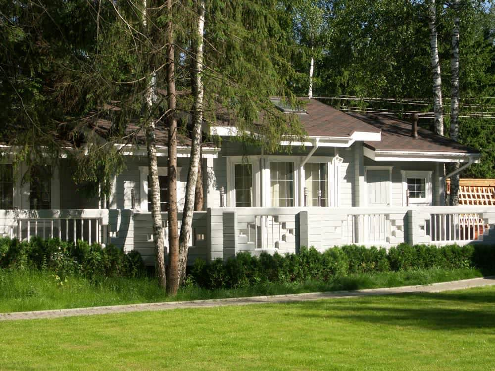 Баня в доме из клееного бруса