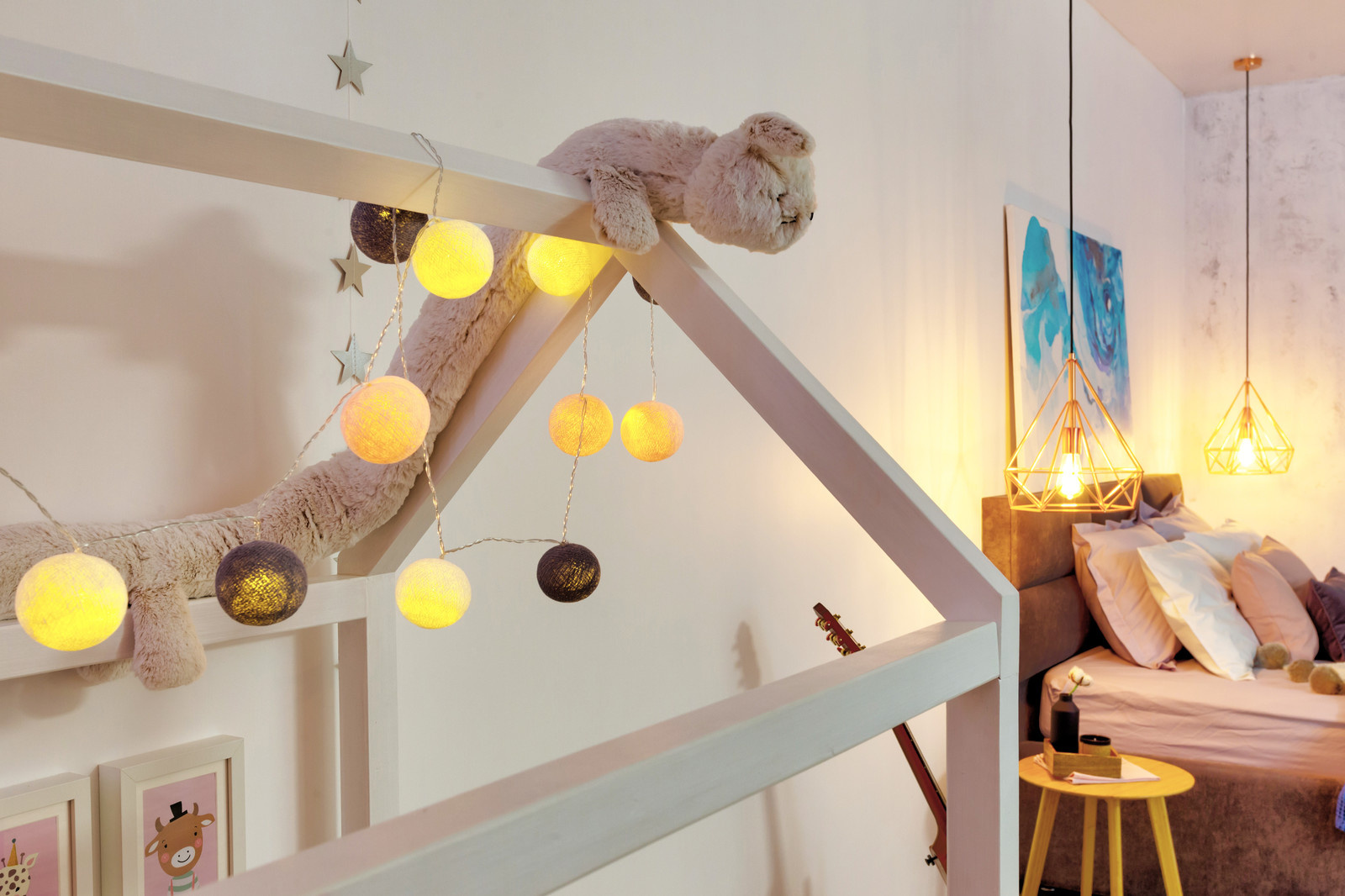 Однокомнатная квартира-студия для семьи с ребенком