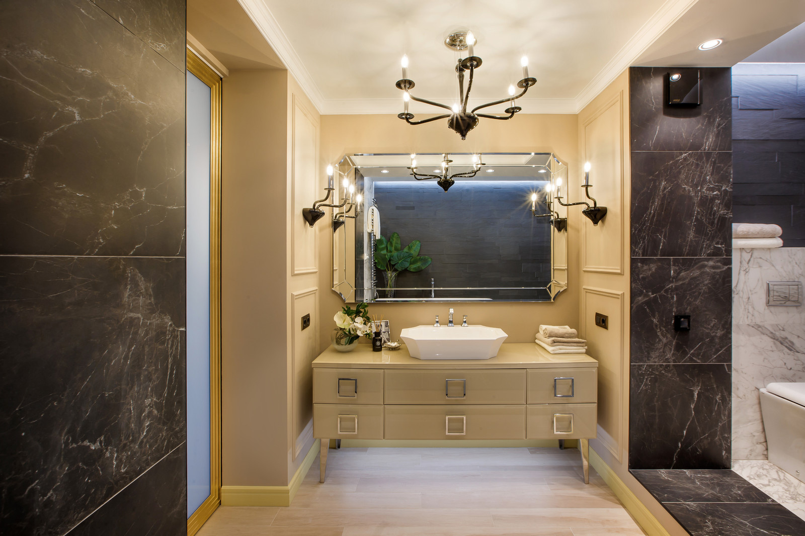 Реализованный интерьер квартиры на ул.Авиационная