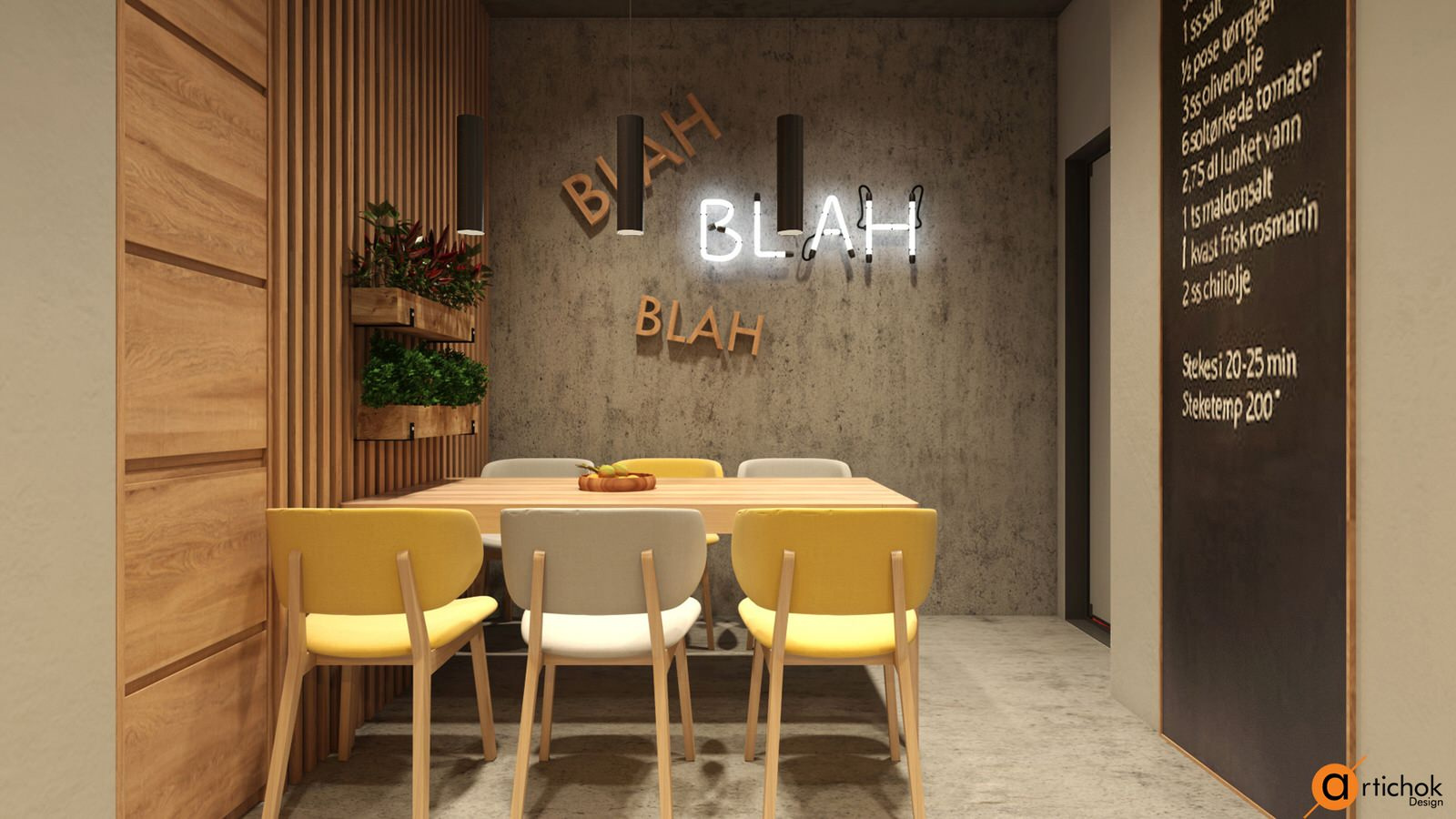 Дизайн кухни в офисе компании