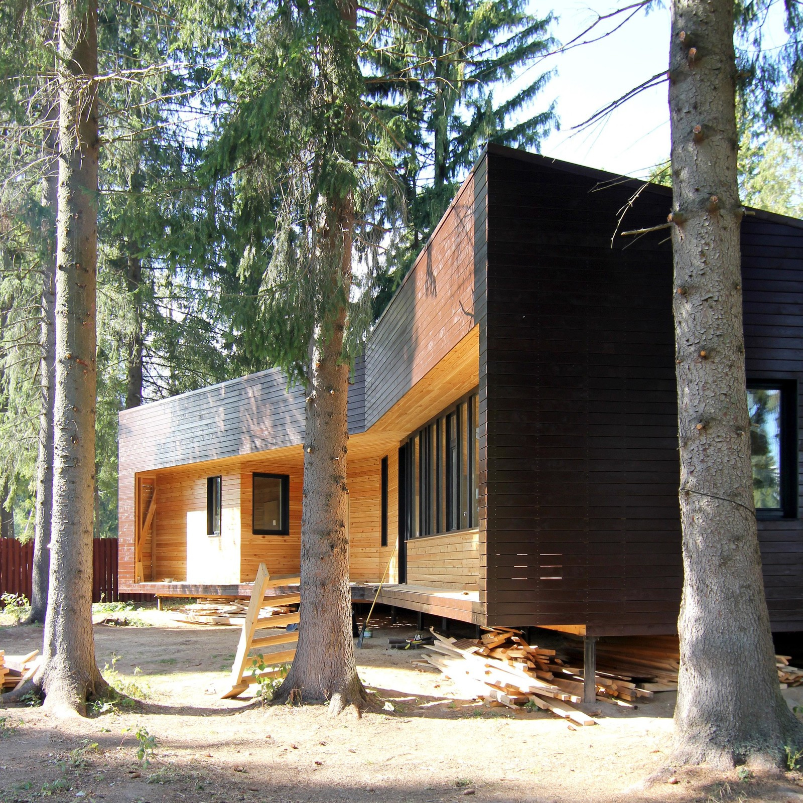 Обложка проекта: Загородный дом в деревне Струнино