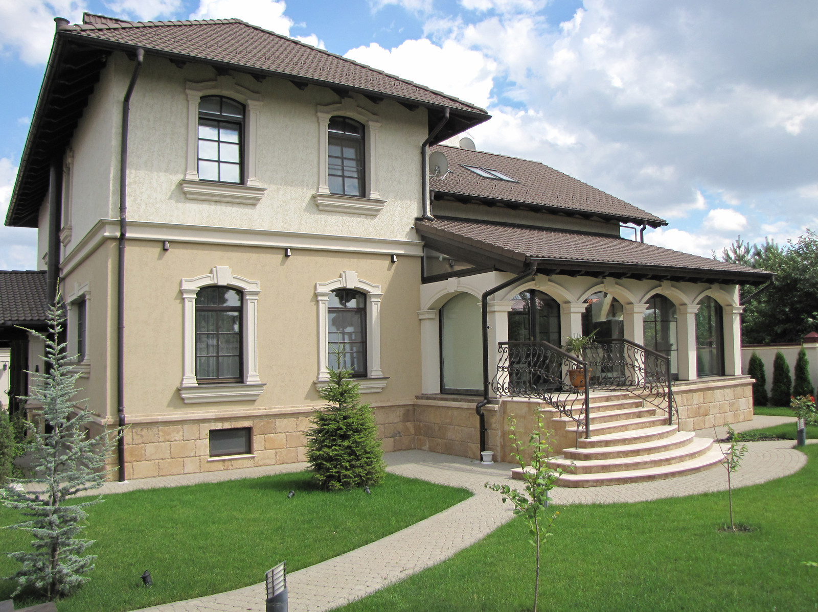 Экстерьер дома. Фасад, архитектура