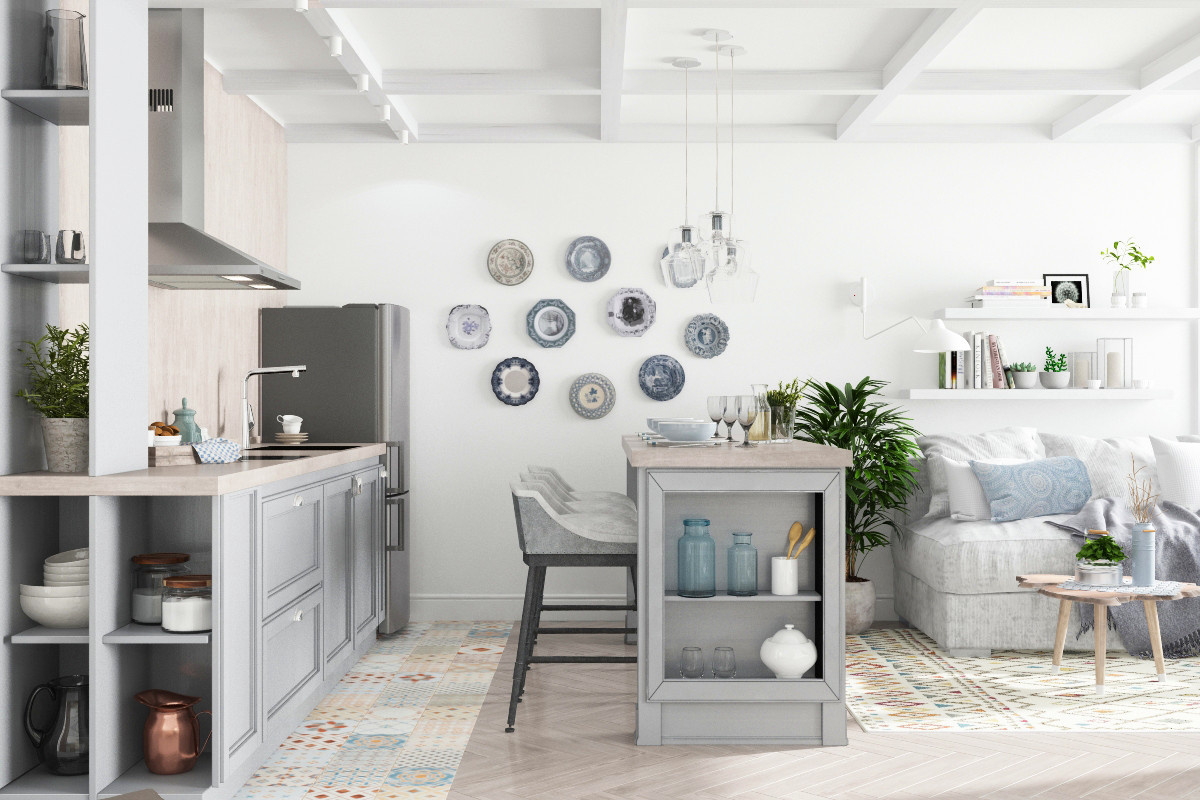 Кантри Квартира 55 м2