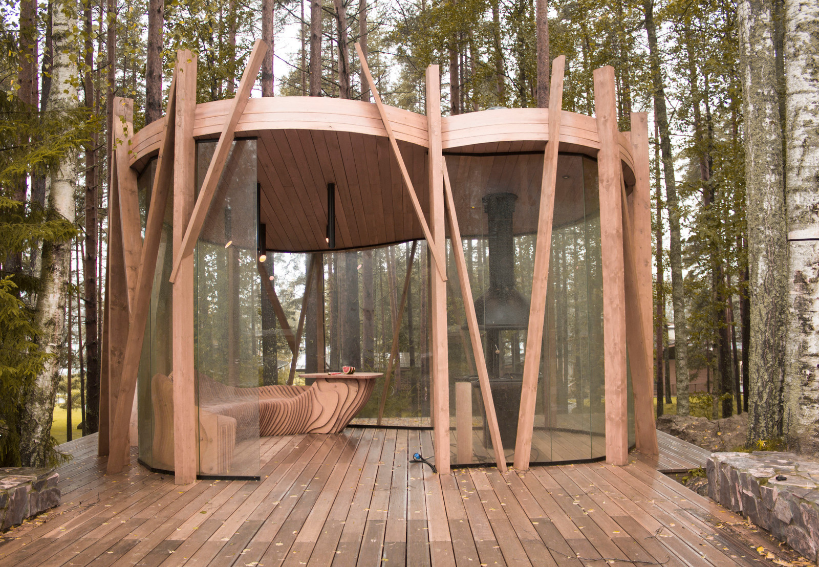 Павильон для барбекю