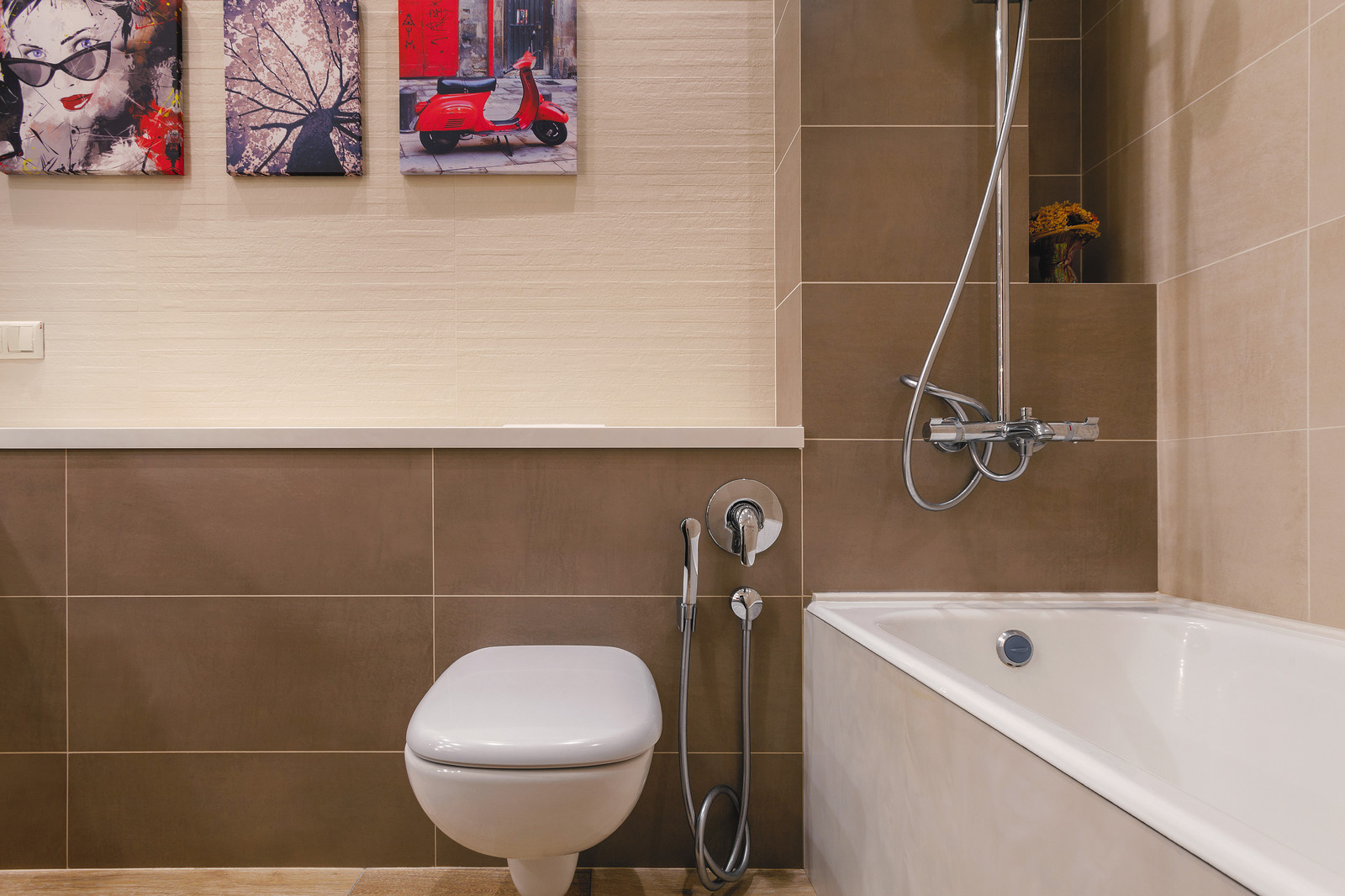 Дизайн квартиры с использованием искусственного камня