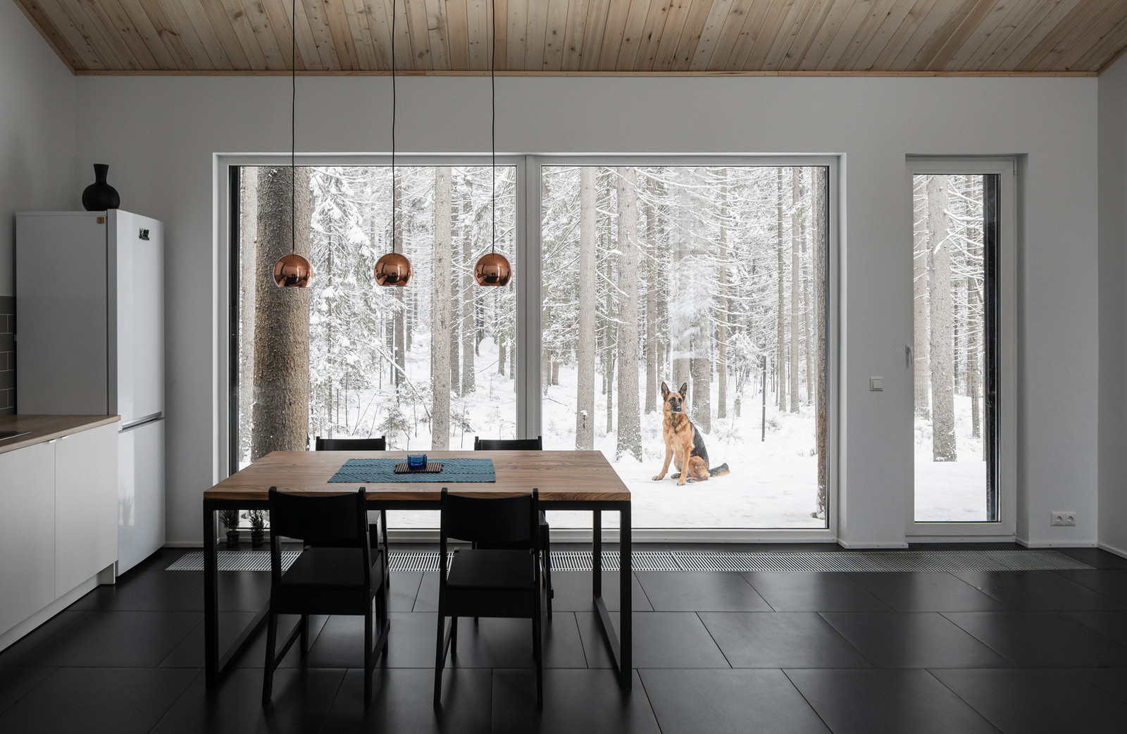 Houzz тур: Дом для двух художников на краю леса