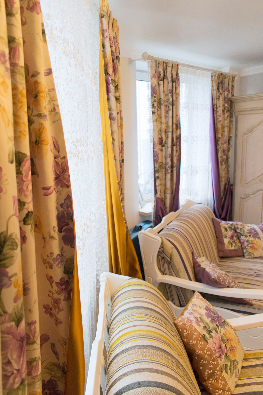 Шторы в стиле прованс