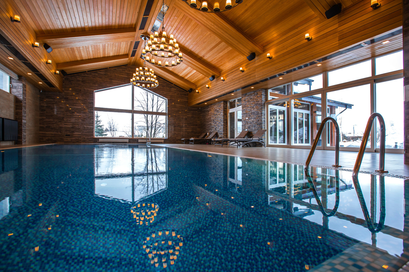 Гостевой домик с сауной и бассейном