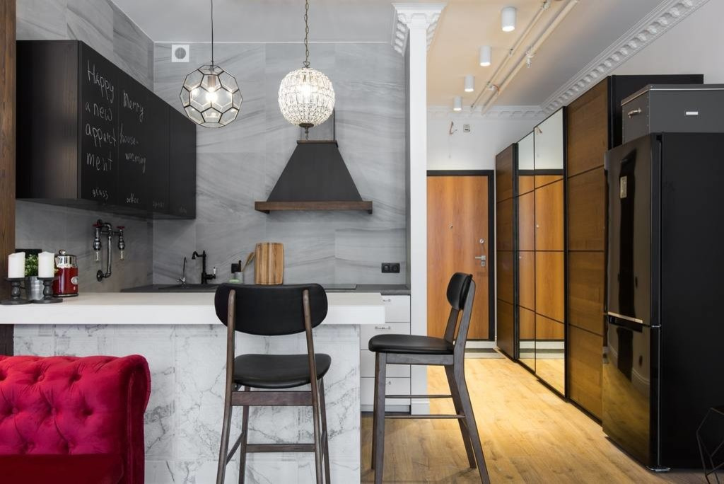 Студия в стиле Andrew Martin