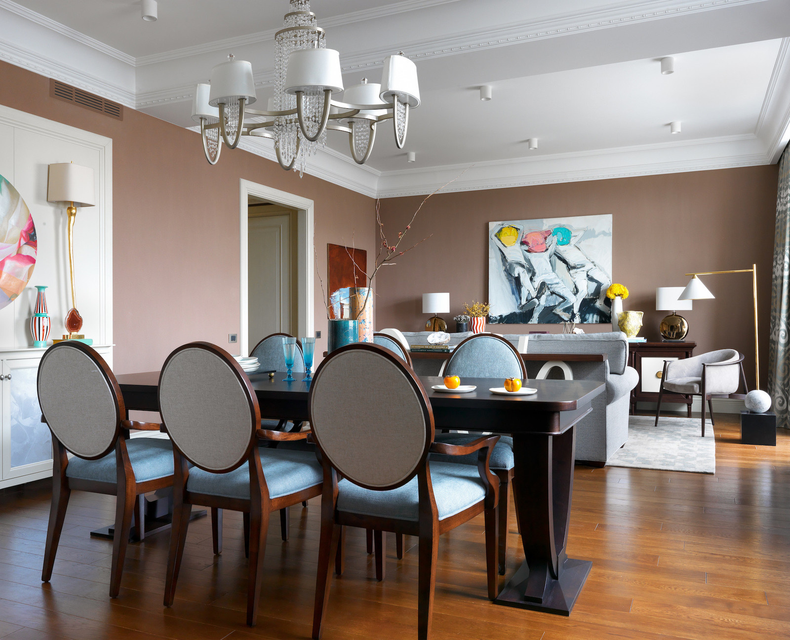 Фотосъемка интерьера квартиры на Фрунзенской набережной для AD