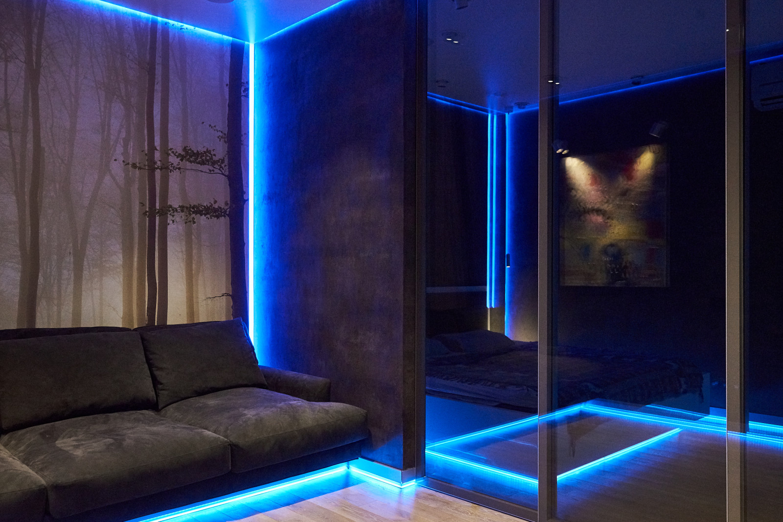 Обложка проекта: Квартира в стиле Минимал Хай-Тек