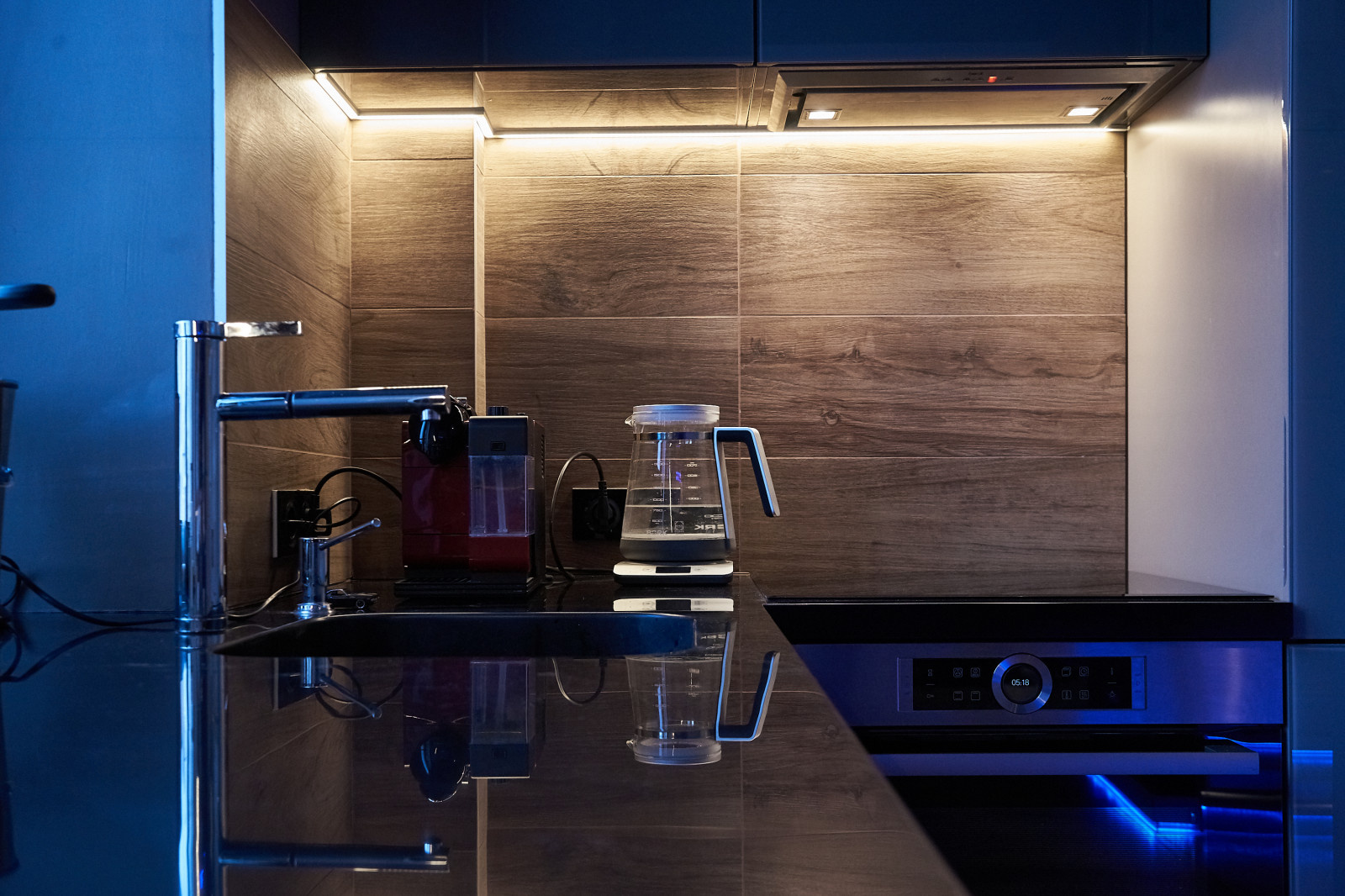 Квартира в стиле Минимал Хай-Тек