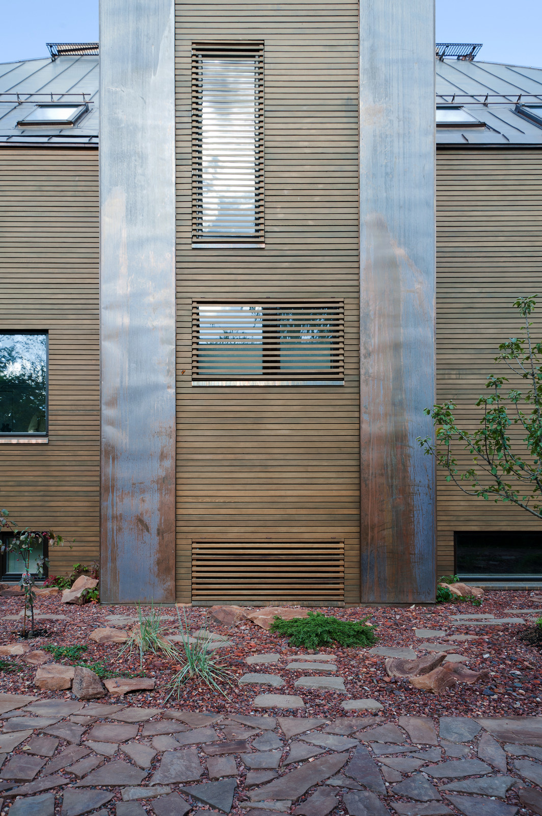 Загородный дом в стиле минимализм