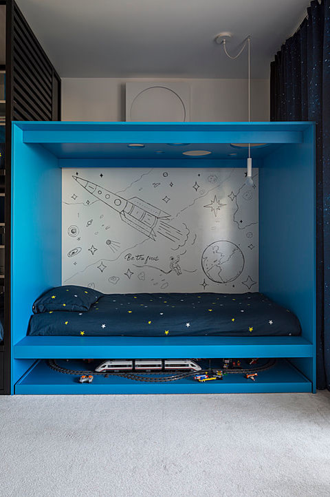 Дизайн детской в космическом стиле | Child room cosmic style