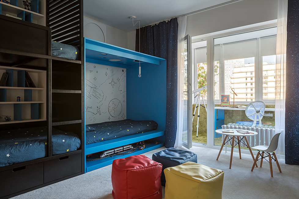 Дизайн детской в космическом стиле | Child room cosmic style
