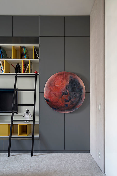 Дизайн детской в космическом стиле | Child room cosmic style