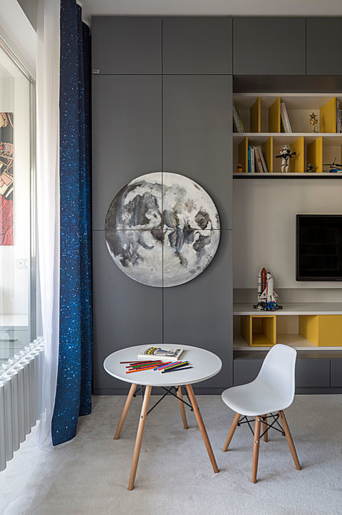 Дизайн детской в космическом стиле | Child room cosmic style