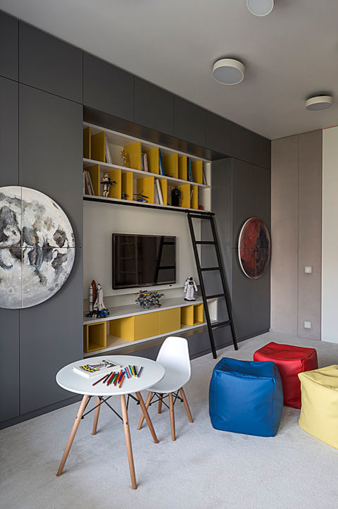 Дизайн детской в космическом стиле | Child room cosmic style