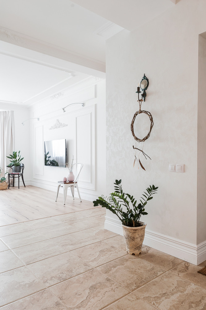 Квартиры в стиле Фьюжн. Реализация.