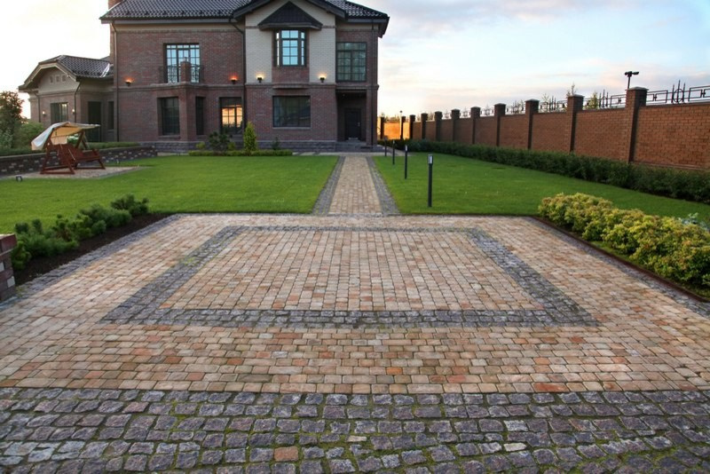 Мощение натуральным камнем