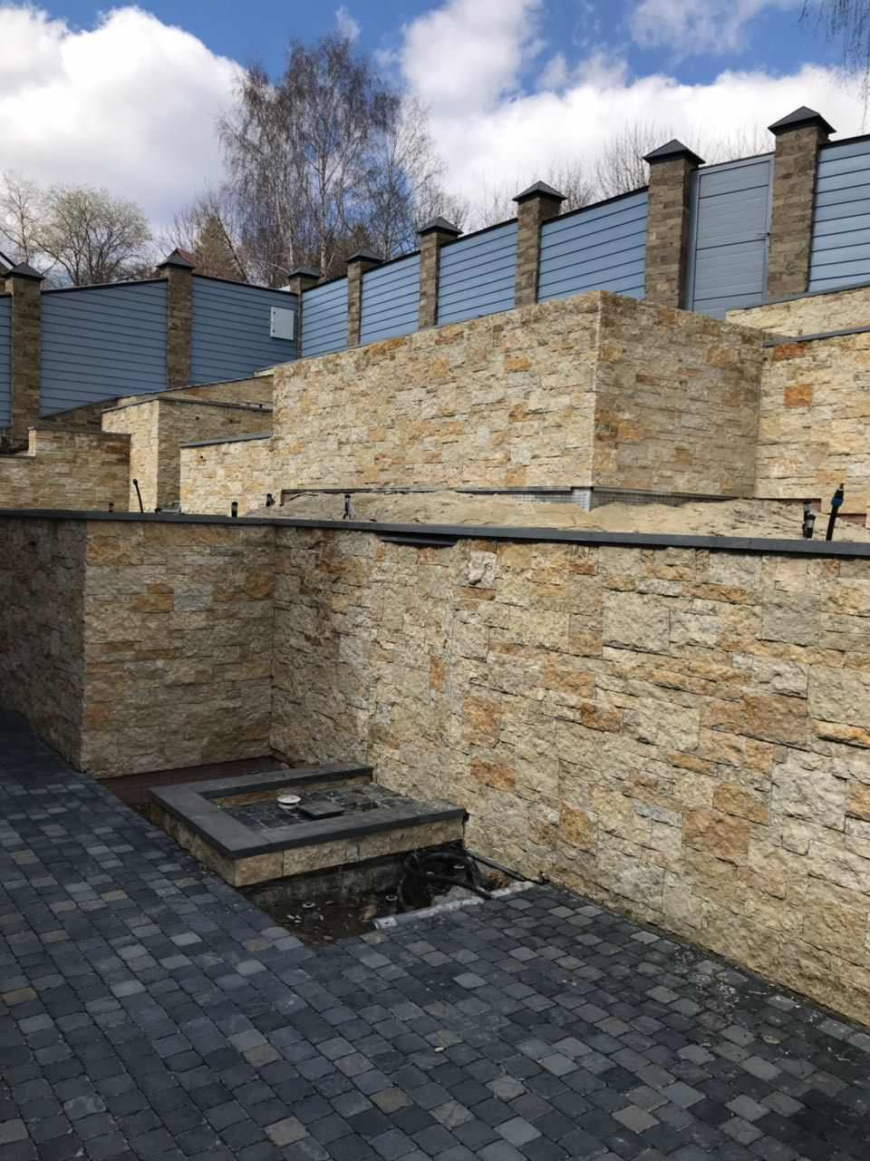 Мощение натуральным камнем