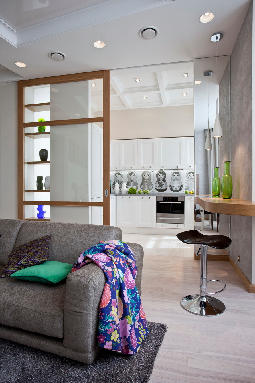 Квартира в экостиле.