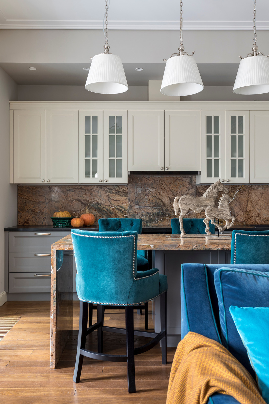 ЖК Таежный. 115 кв.м. Интерьерные фотографии завершенного проекта