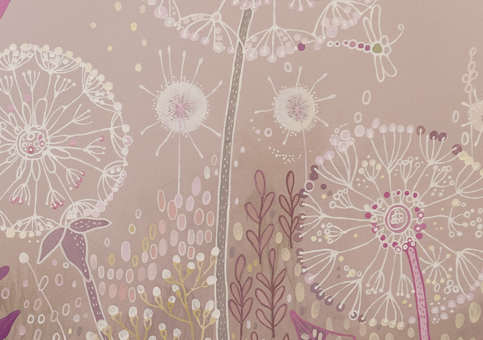 Летящие  одуванчики