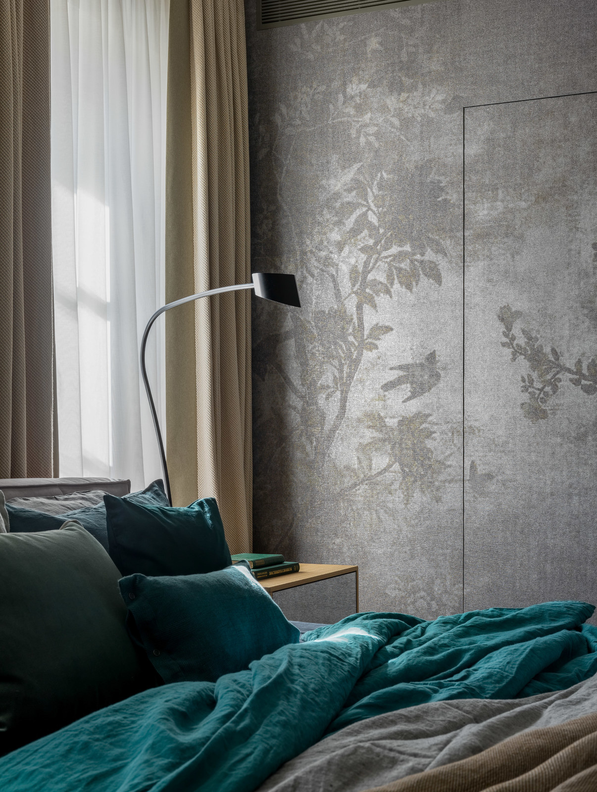 Houzz тур: Квартира с потайным кабинетом и нордической атмосферой