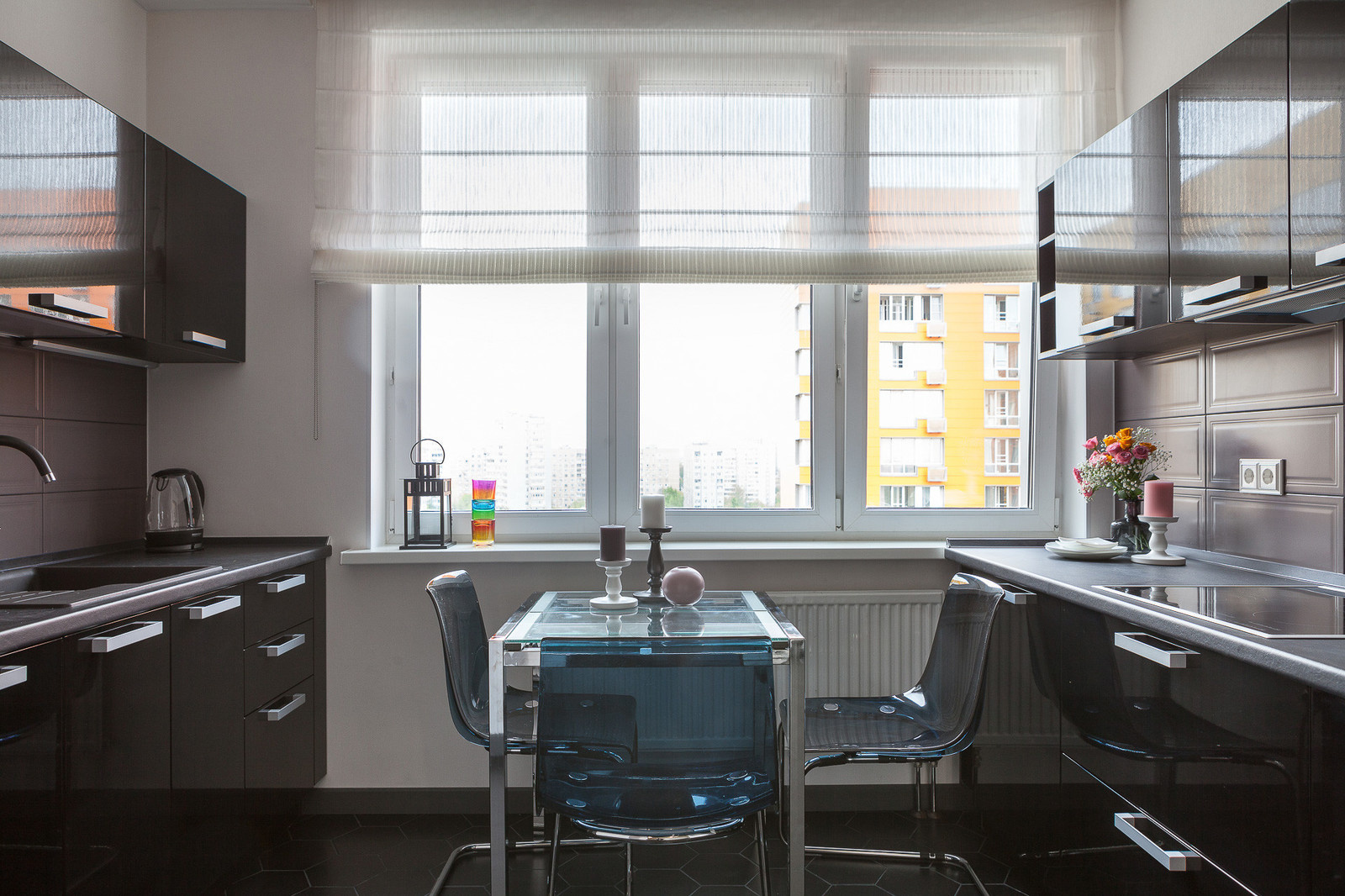 Трешка на 13-м этаже