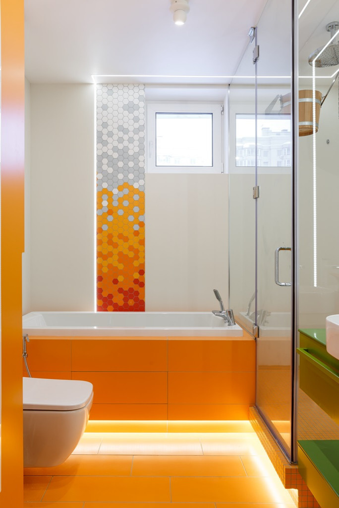 Яркое решение для минималистичного интерьера