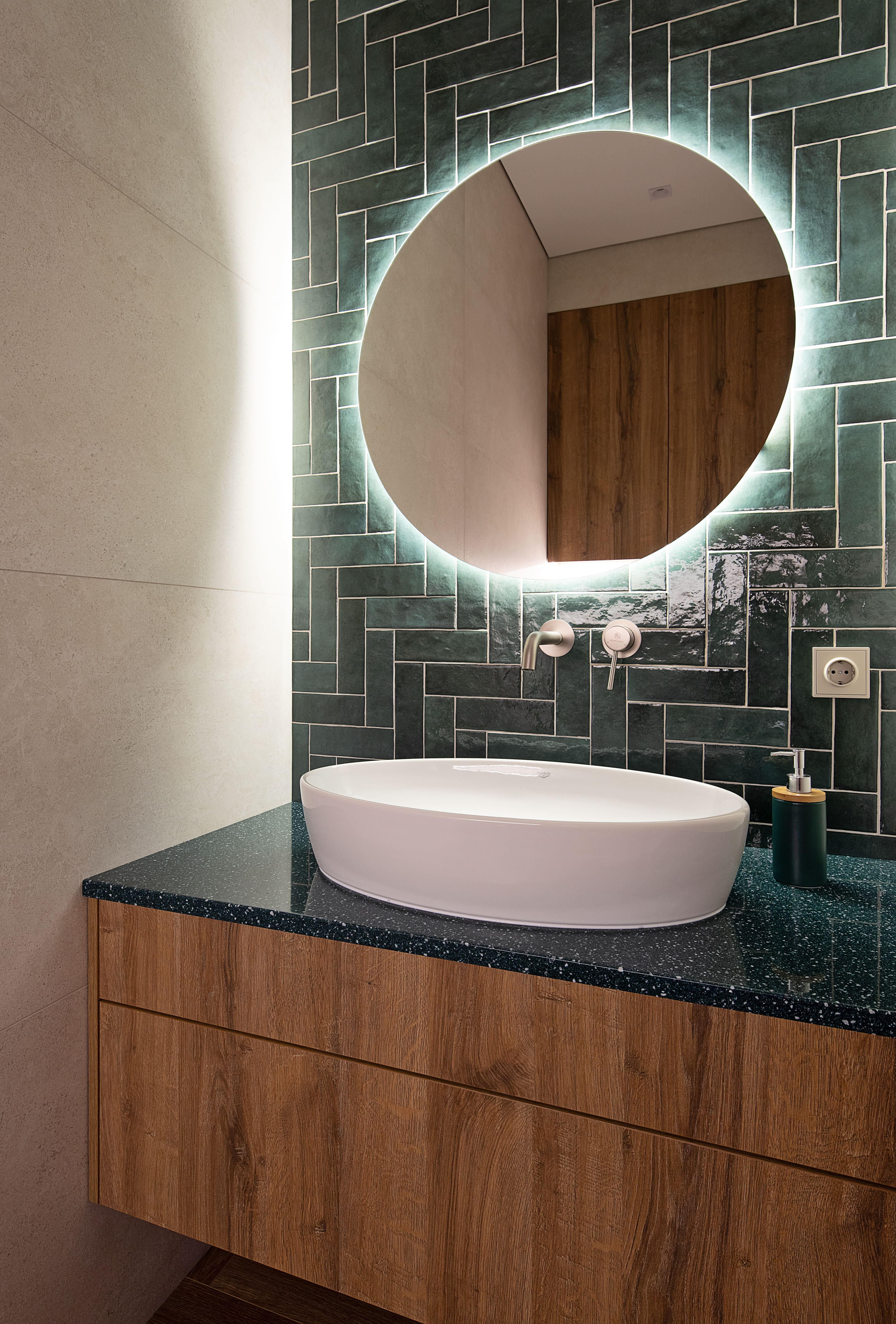 Гостевой туалет в доме