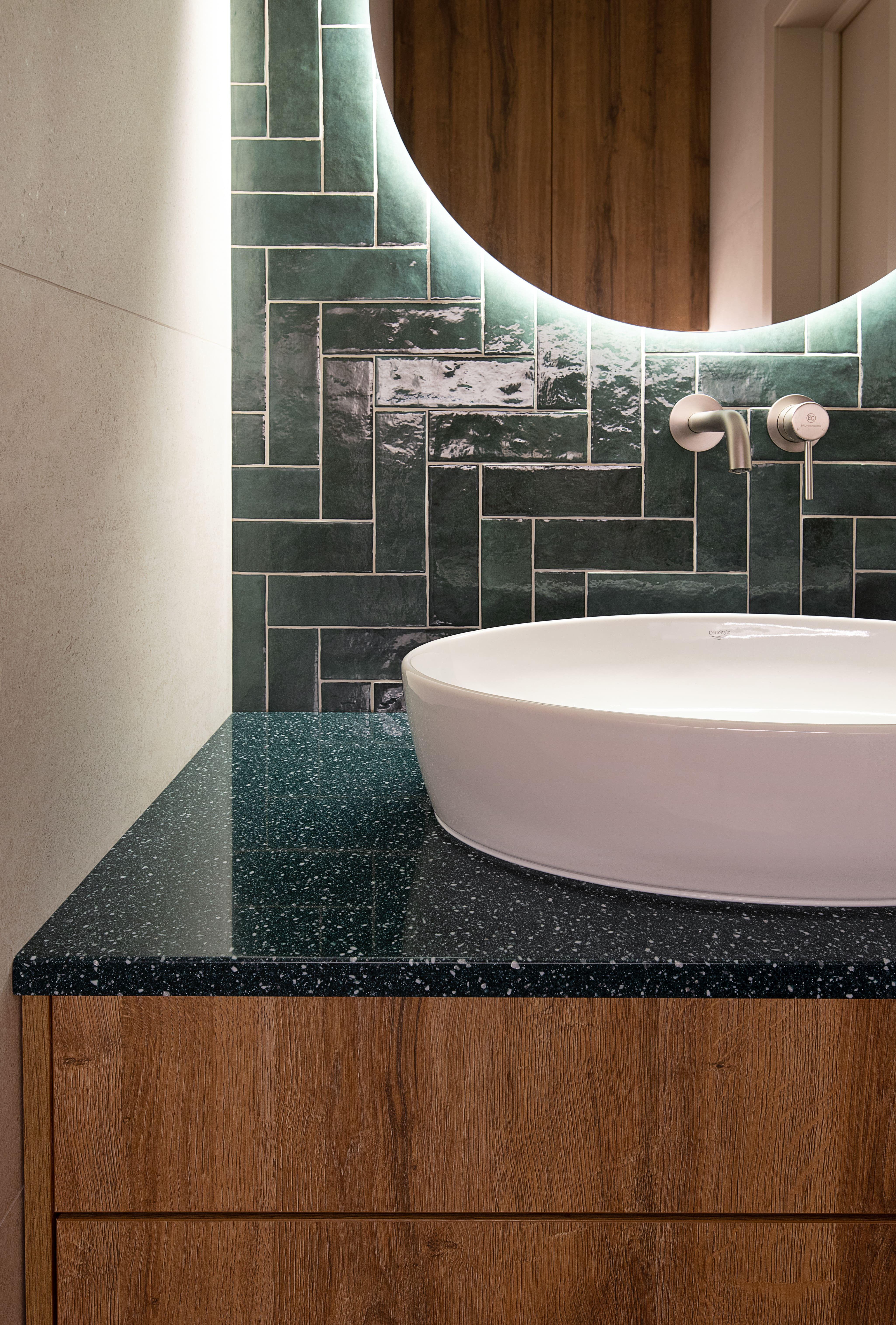 Гостевой туалет в доме