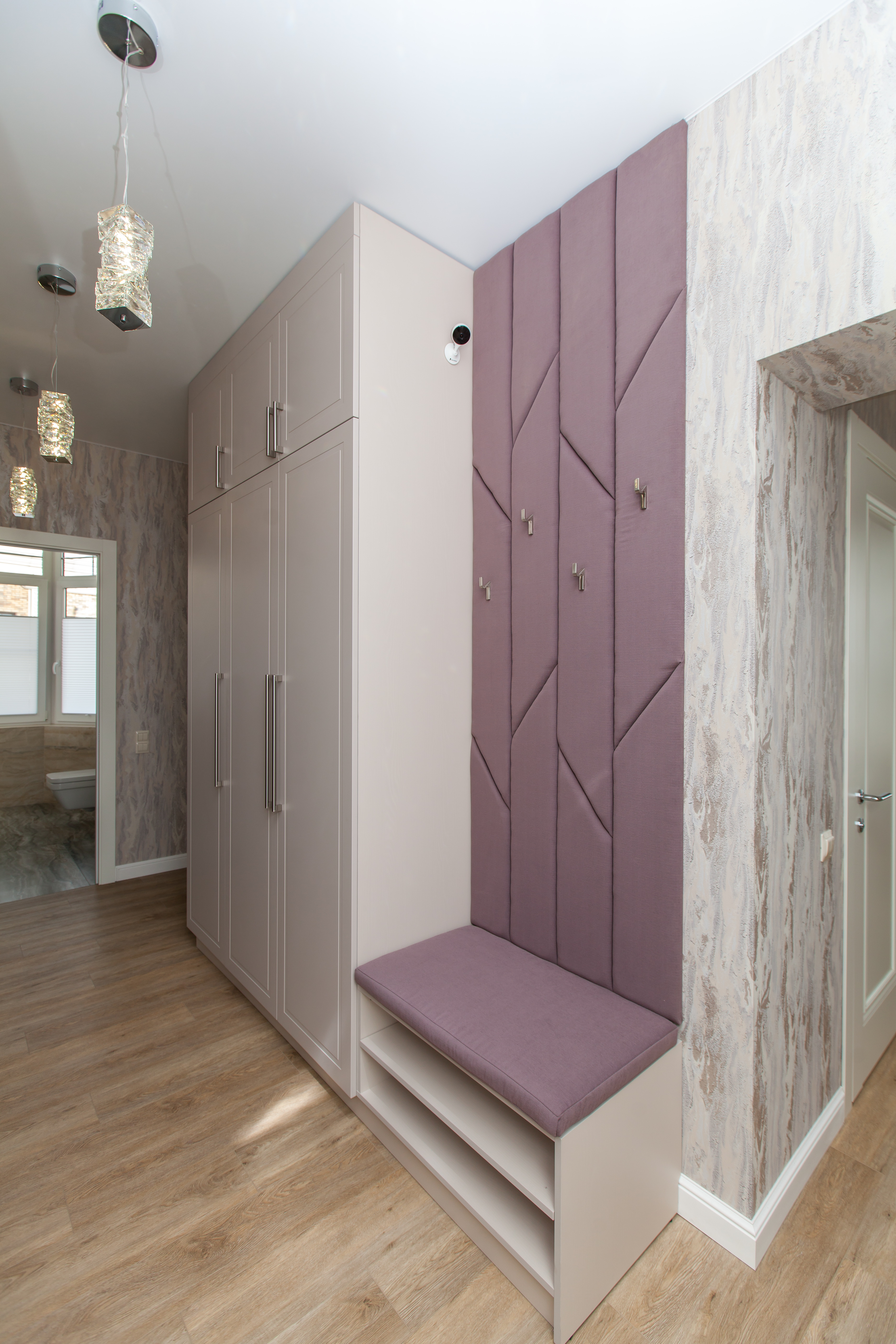 Коридор в квартире для отдыха на Балтике