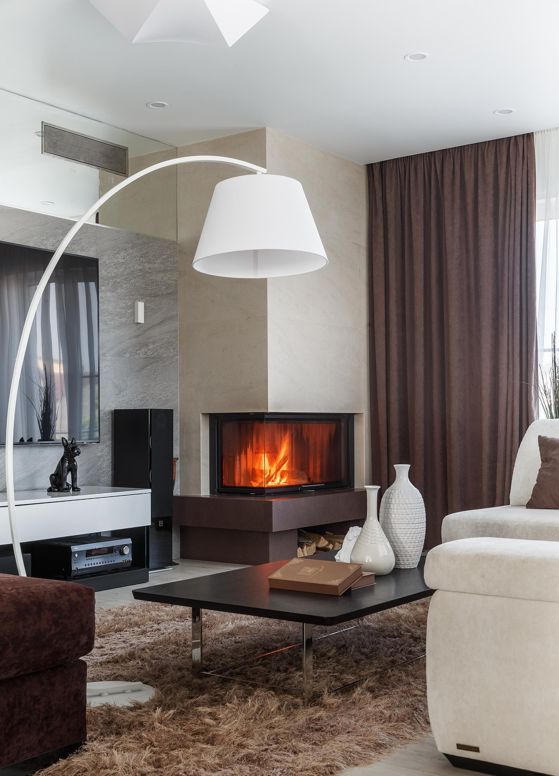 Интерьер дома баскетболиста ЦСКА Виталия Фридзона