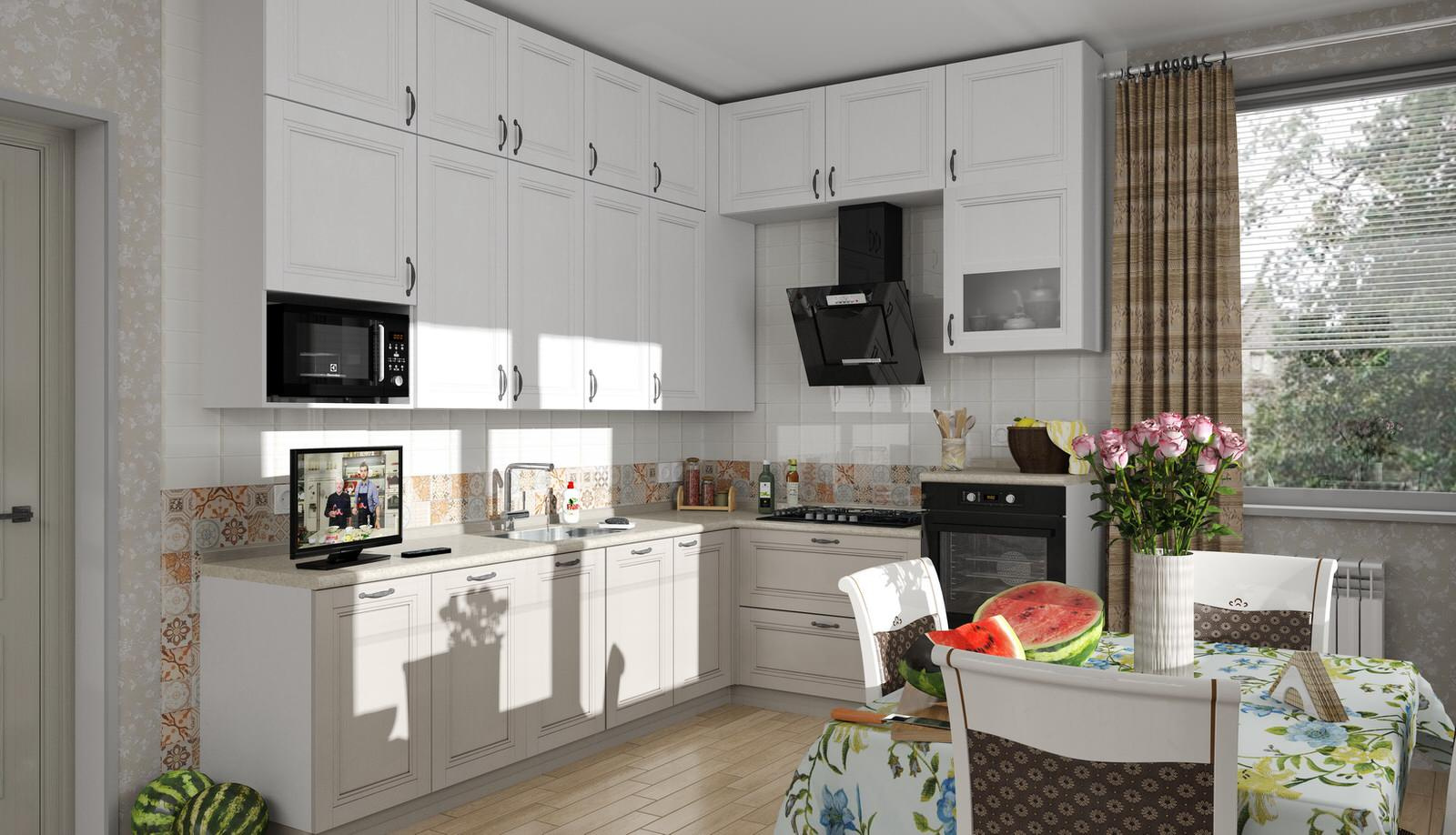 Финальный эскиз будущего гарнитура