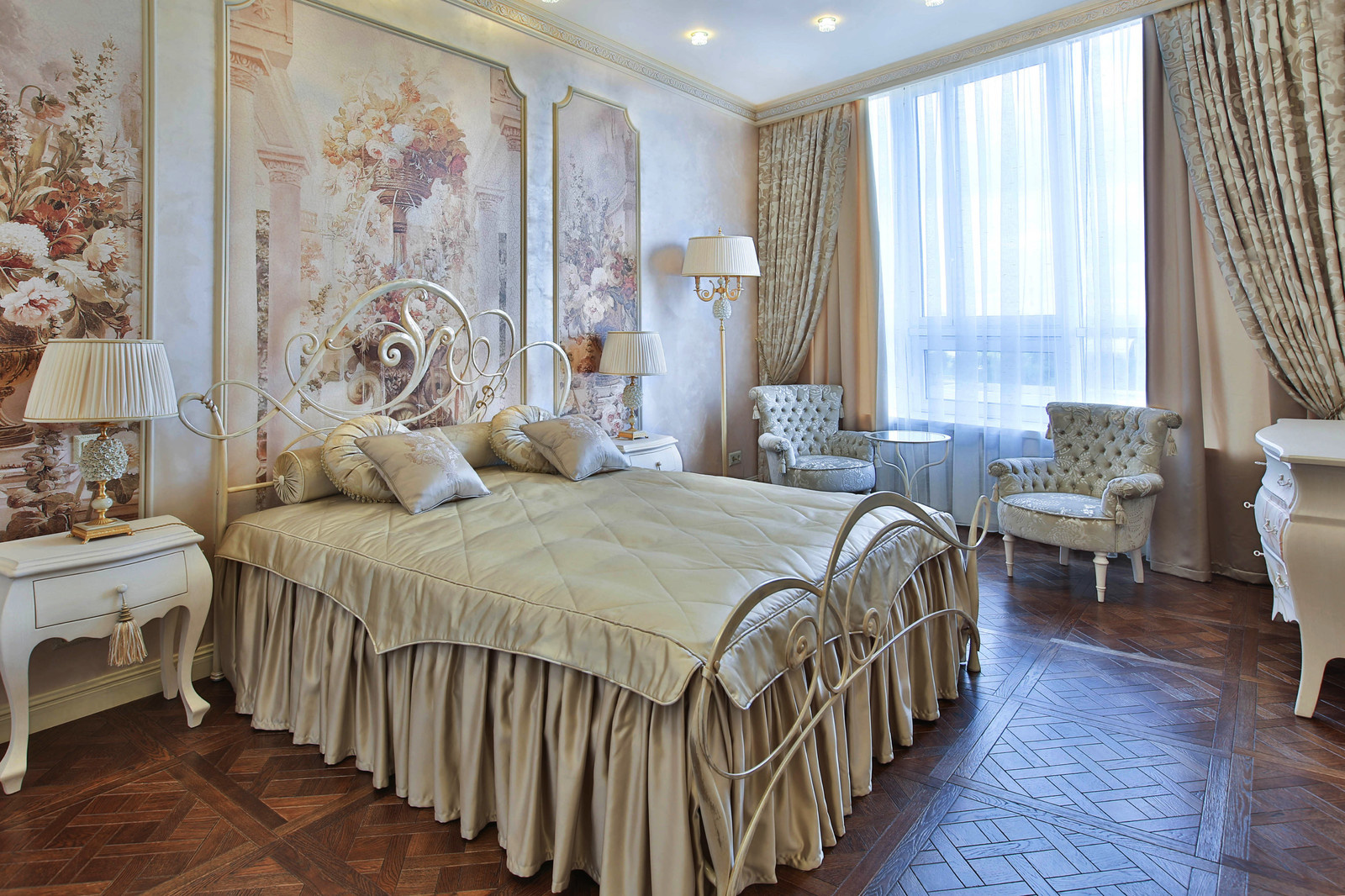 квартира в классическом стиле 235м2