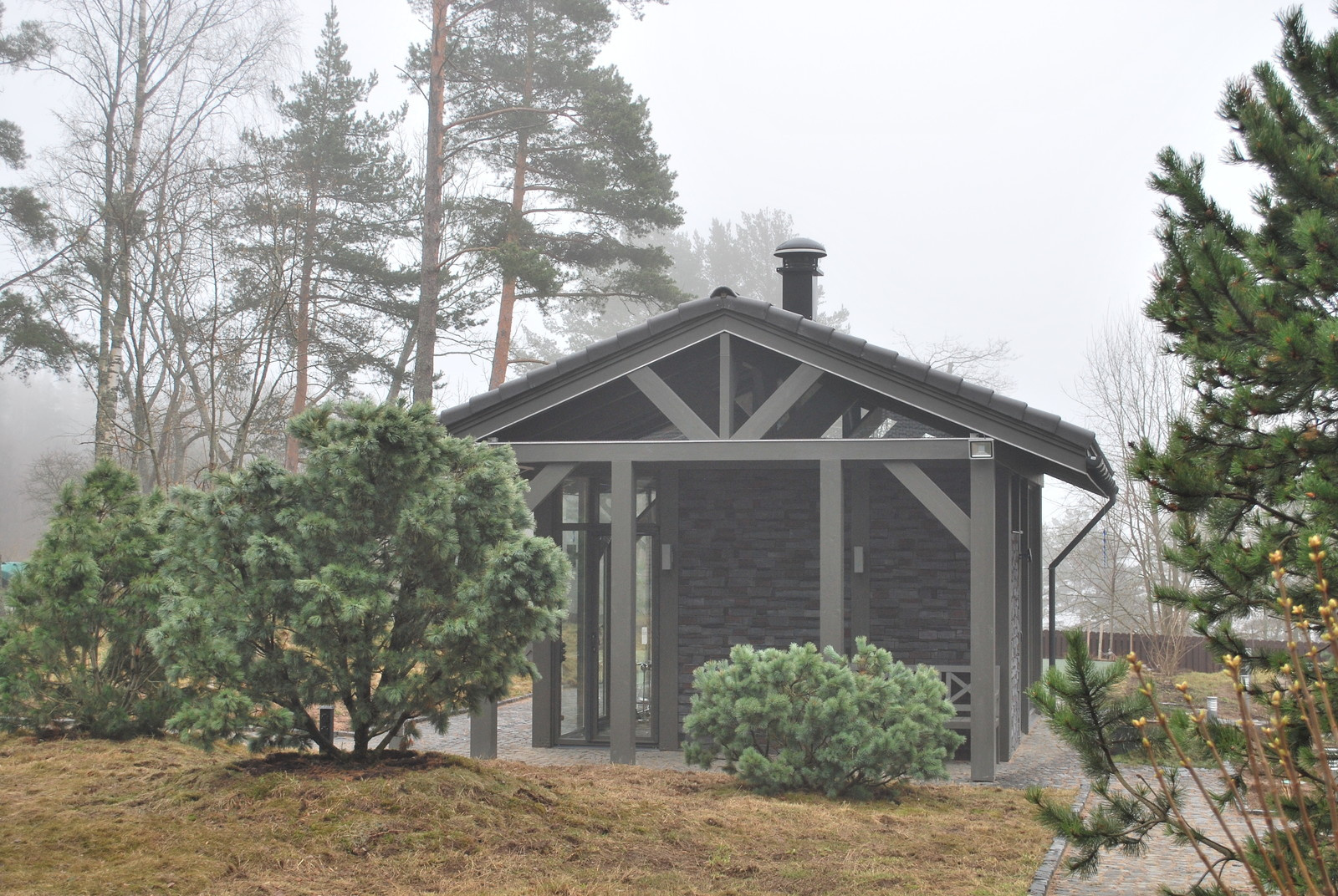 Сад натуралистического стиля