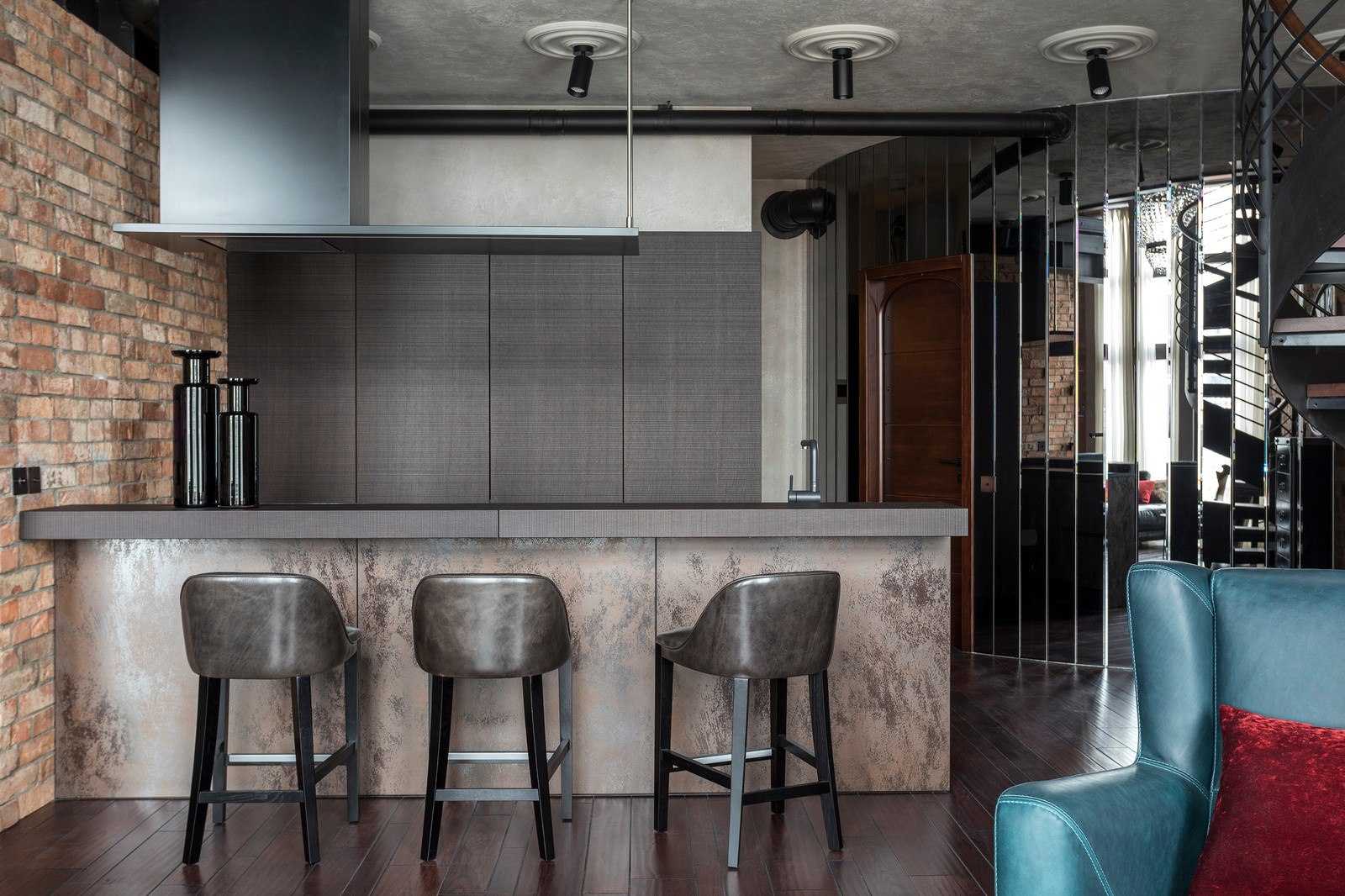 Лофт в жк "Рассвет"