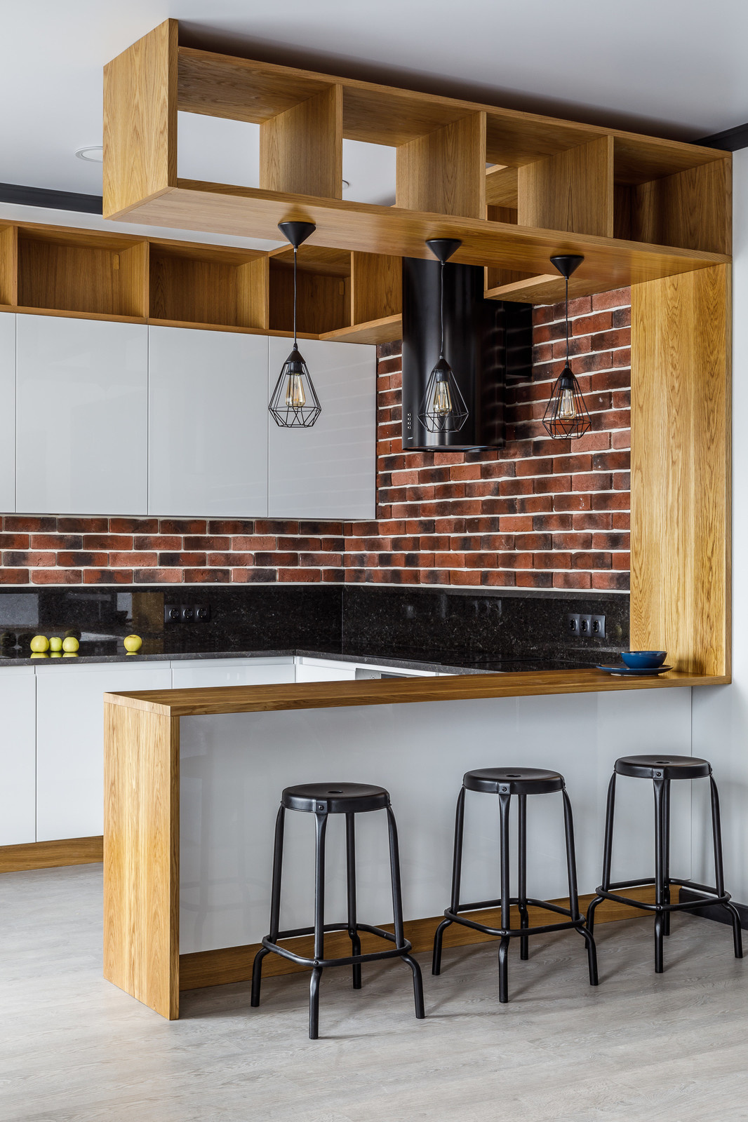 Кухонный гарнитур в стиле лофт