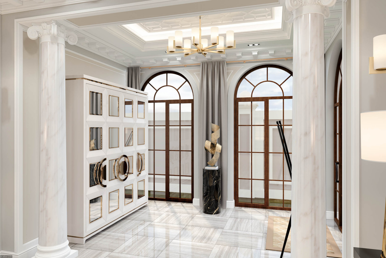 Обложка проекта: Elegant and modern entrance hall