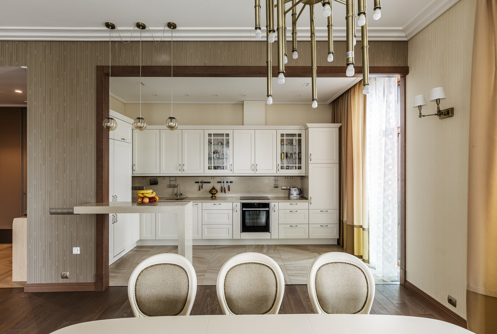 Реализованные нами проекты - кухня Nobilia Chalet