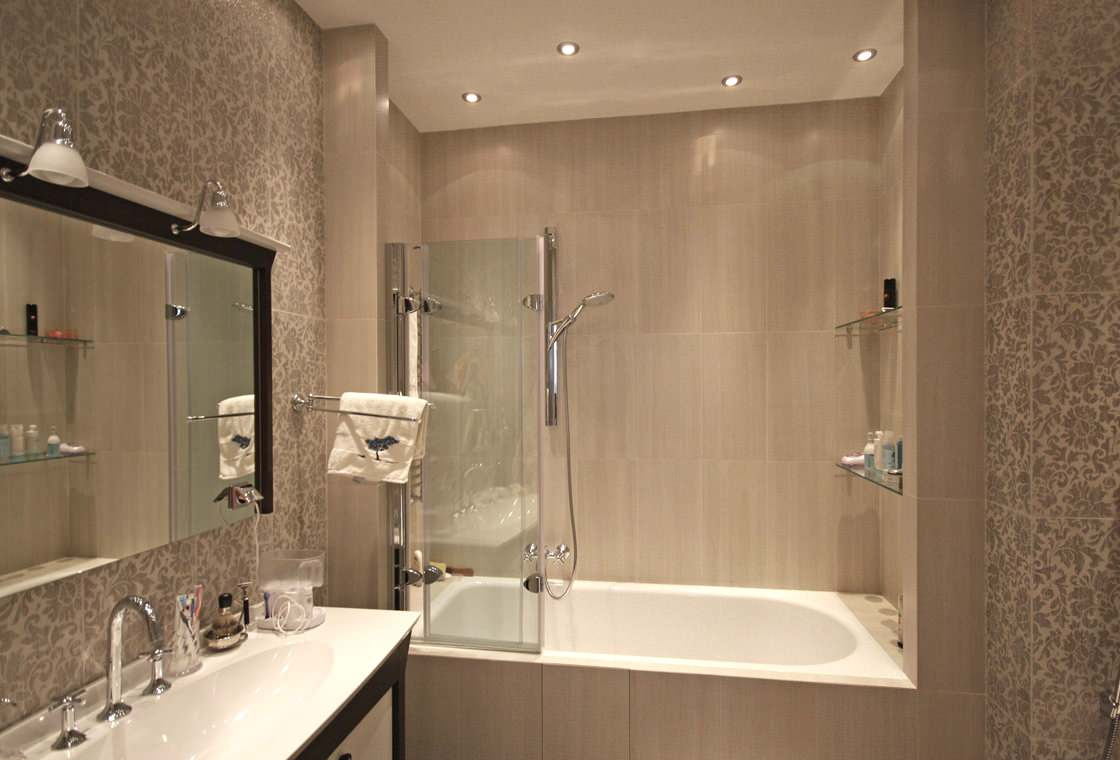 РЕСПЕКТАБЕЛЬНЫЙ ИНТЕРЬЕР КВАРТИРЫ В Ж/К "ШУВАЛОВСКИЙ"