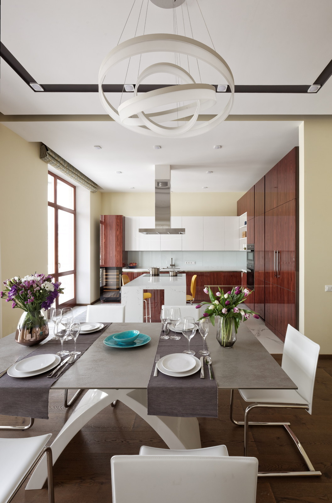 Интерьер квартиры в стиле контемпорари