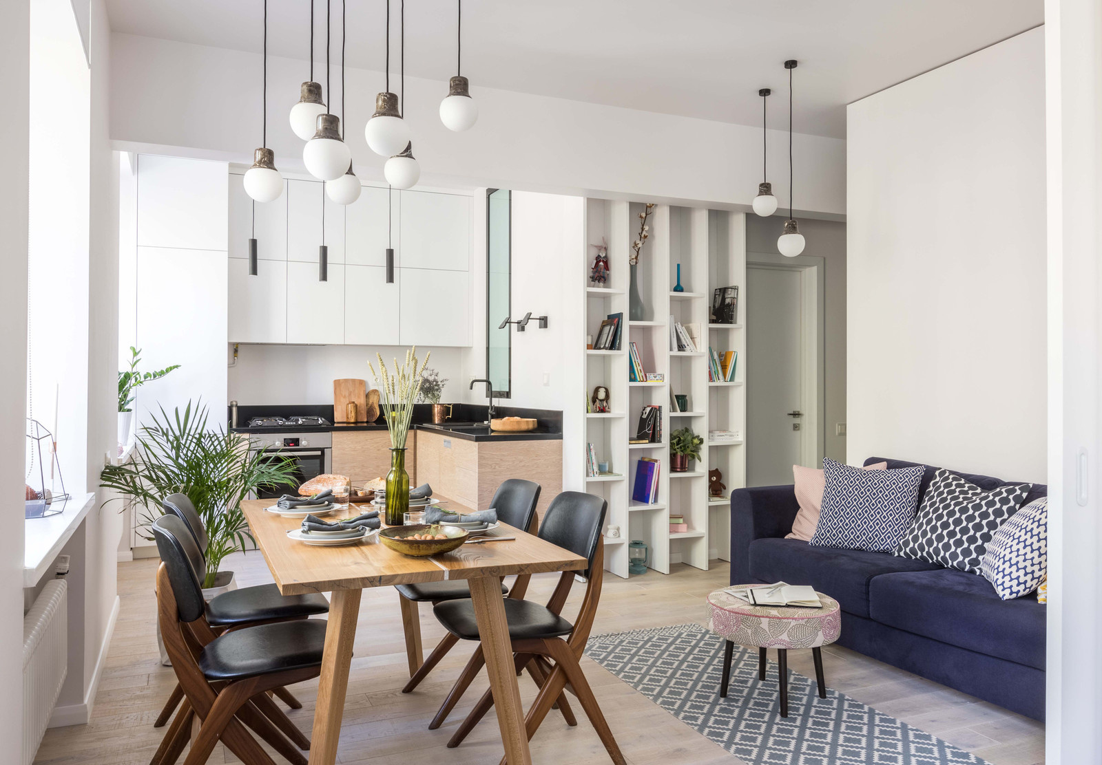 Квартира в скандинавском, 51м2