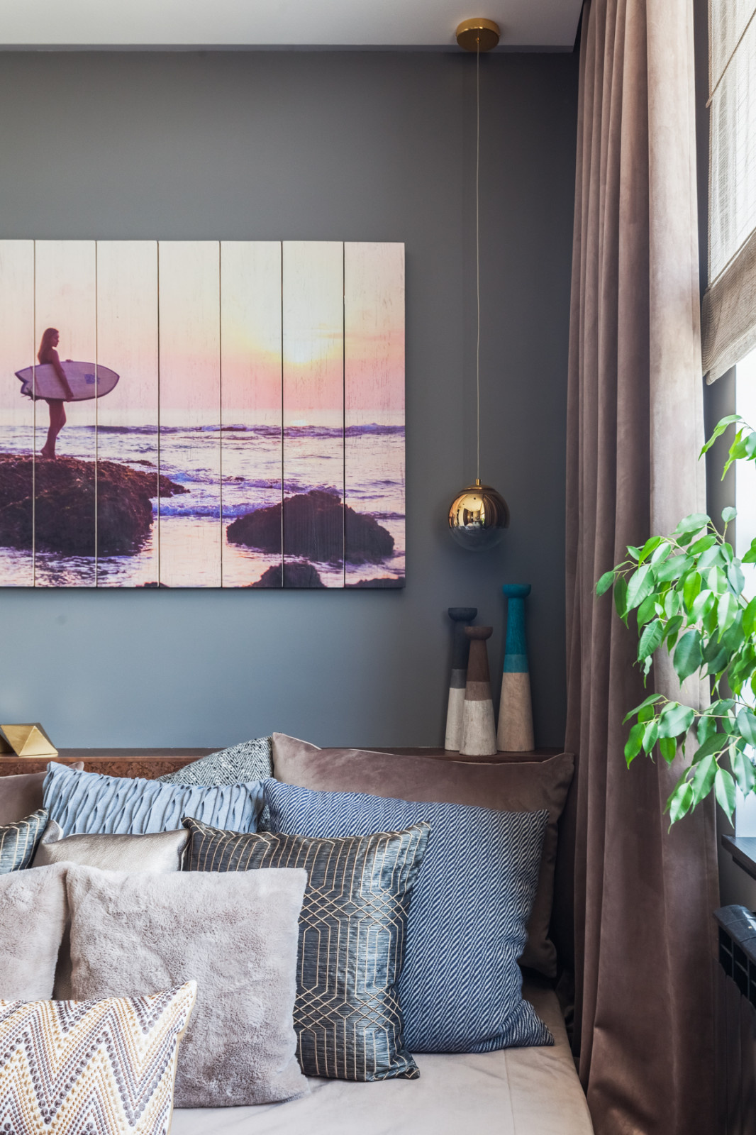 Спальня на подиуме